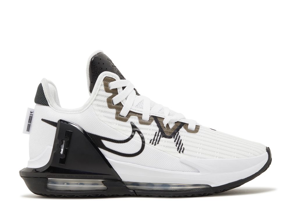 LeBron Witness 6 TB 'White Black' - Nike - DO9843 100 - white/white ...