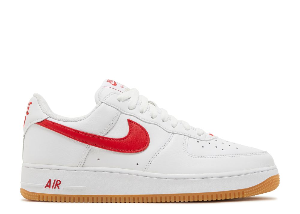 Air Force 1 Low 'Color Of The Month White University Red' - Nike ...