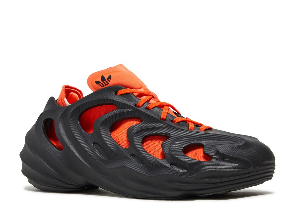 AdiFOM Q 'Black Imperial Orange' - Adidas - HP6581 - core black/imperial orange/grey six 