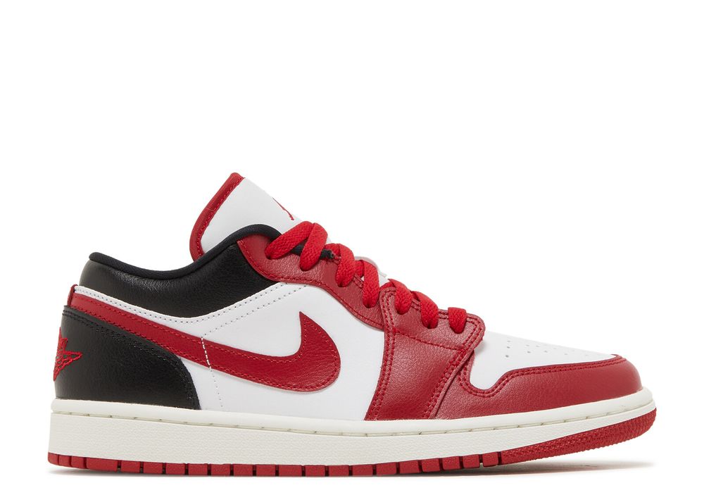 Wmns Air Jordan 1 Low 'White Gym Red' - Air Jordan - DC0774 160 - white ...