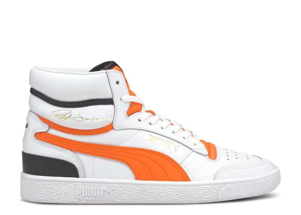 Ralph Sampson Mid 'White Carrot' - Puma - 370847 19 - white/carrot ...