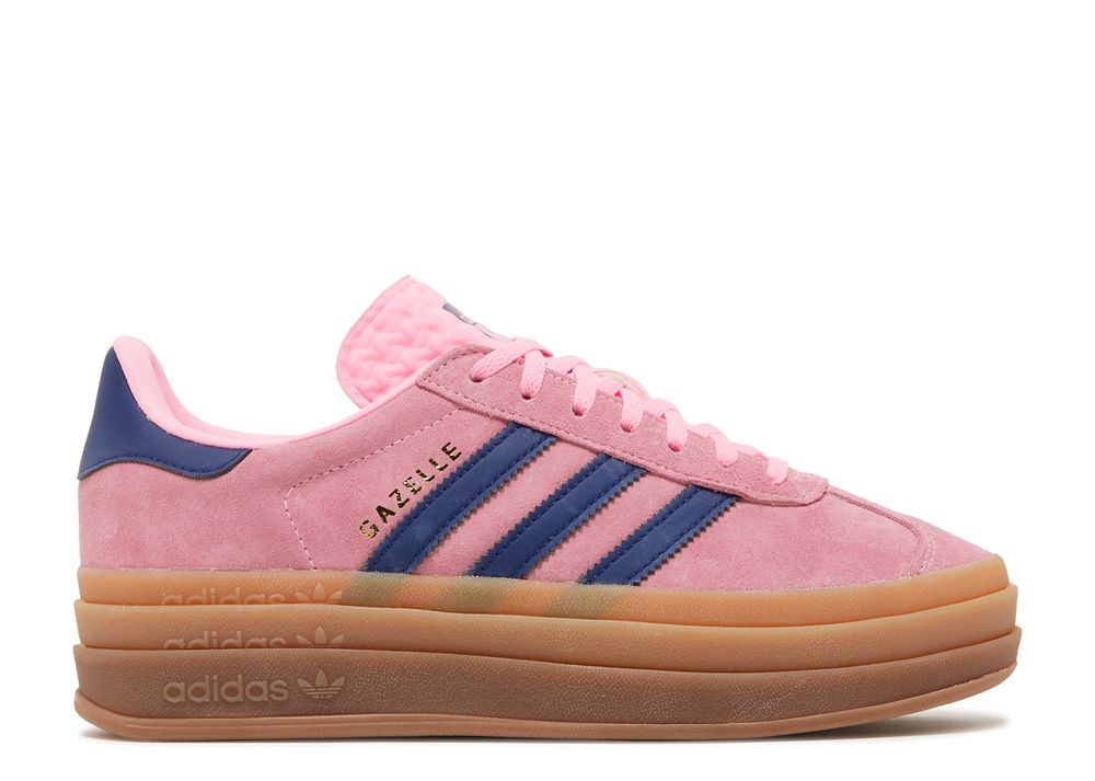 Wmns Gazelle Bold 'Pink Glow Gum' - Adidas - H06122 - pink glow/victory ...