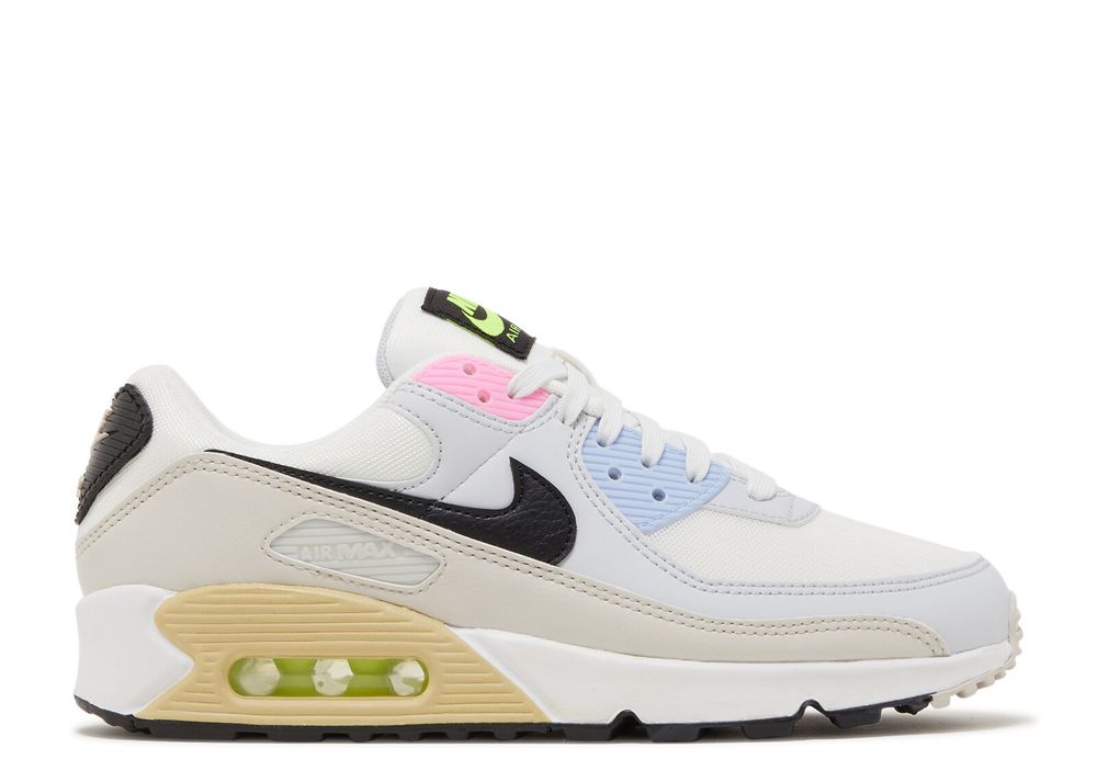 Wmns Air Max 90 'Multi Color Pastel' - Nike - DQ0374 100 - summit white ...