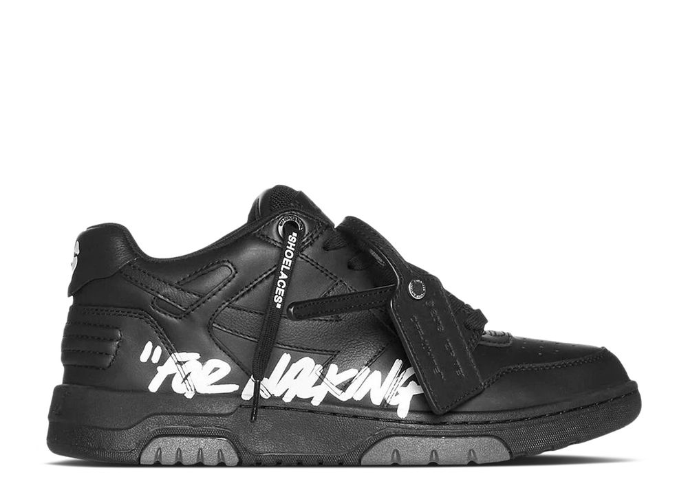 Off White Out Of Office 'For Walking Black White' Off White