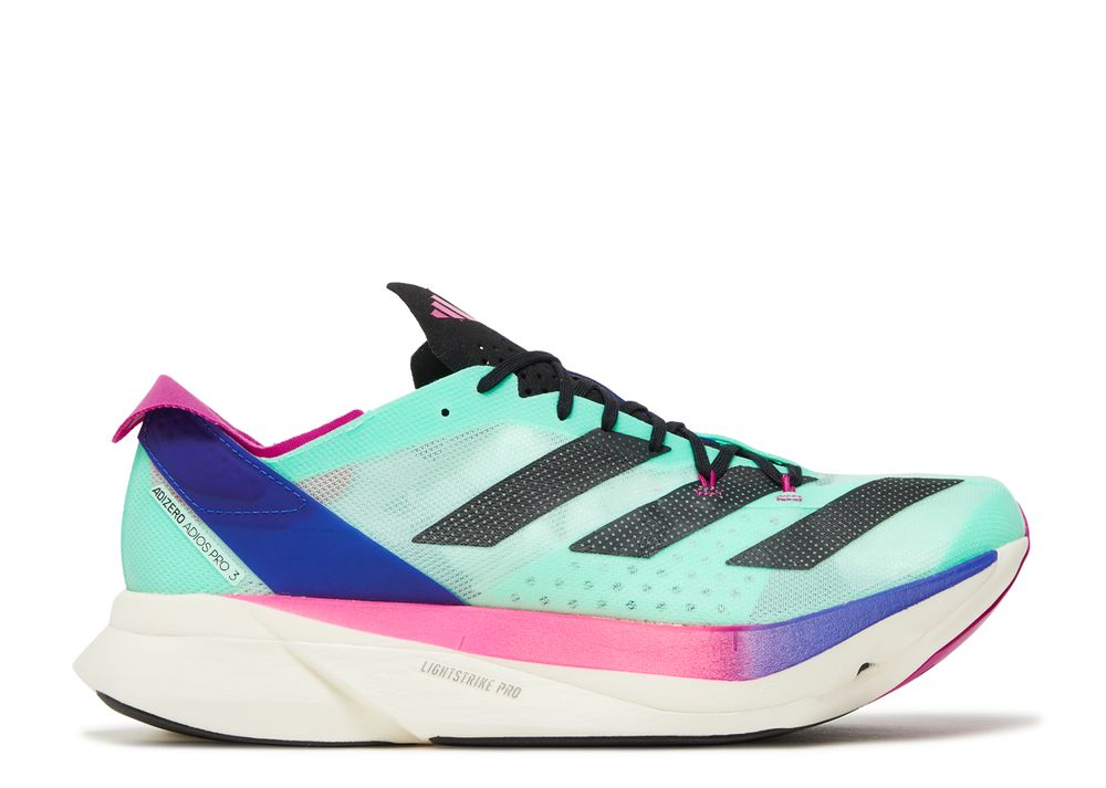 Adizero Adios Pro 3 'Pulse Mint Lucid Blue' - Adidas - GW4249 - pulse ...