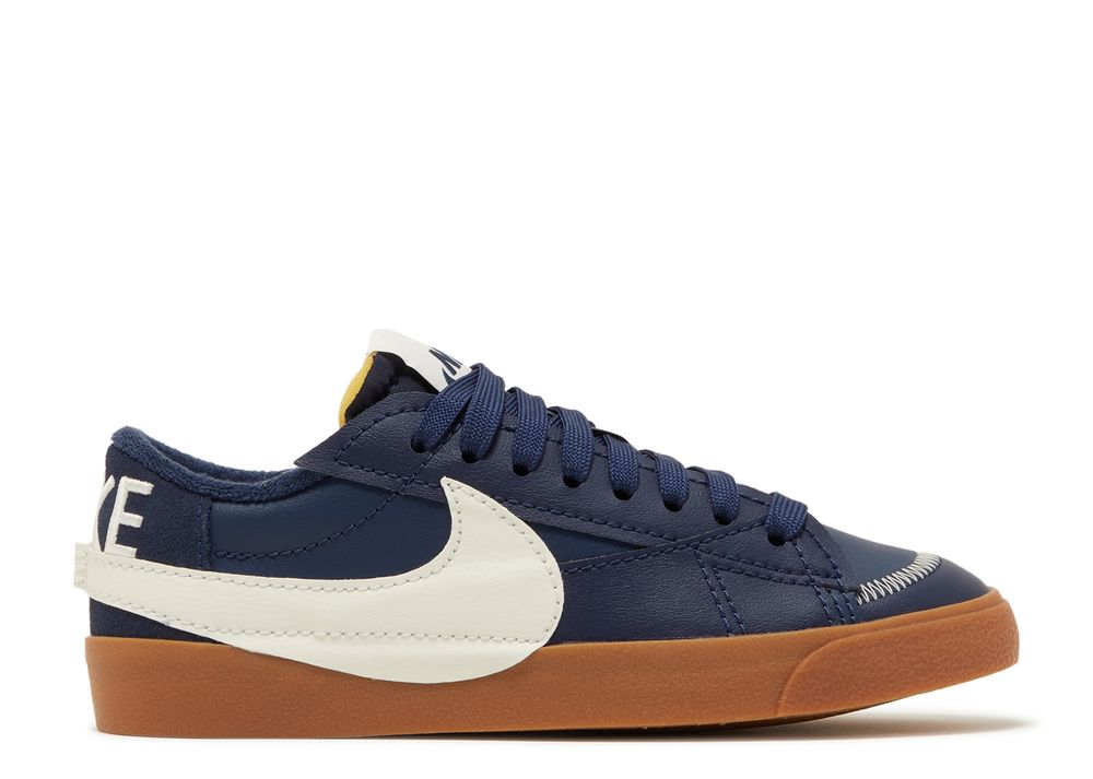 Blazer Low '77 Jumbo 'Midnight Navy Gum' - Nike - DR9865 400 - midnight ...