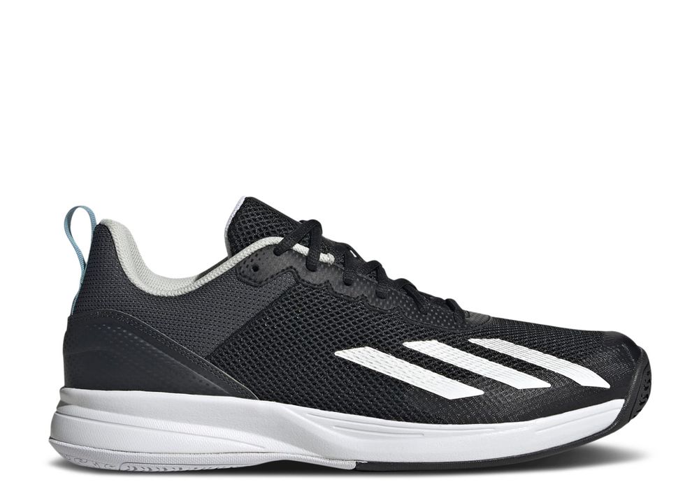 Courtflash Speed 'Black White' - Adidas - HQ8482 - core black/cloud ...