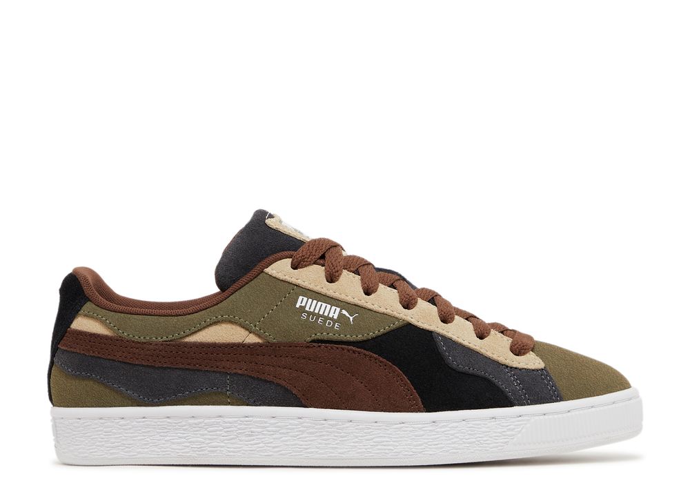 Suede 'Camowave Olive Chestnut Brown' - Puma - 389277 01 - olive ...