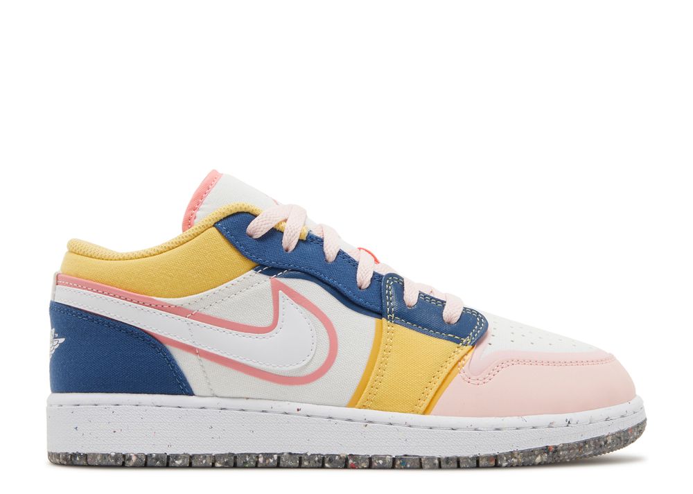 Air Jordan 1 Low SE GS 'Multi Color Canvas' Air Jordan DV1323 100