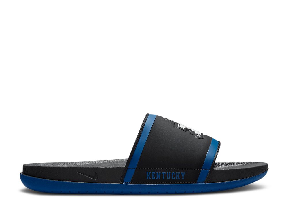 Offcourt Slide 'Kentucky' - Nike - DD0529 002 - black/game royal/white ...