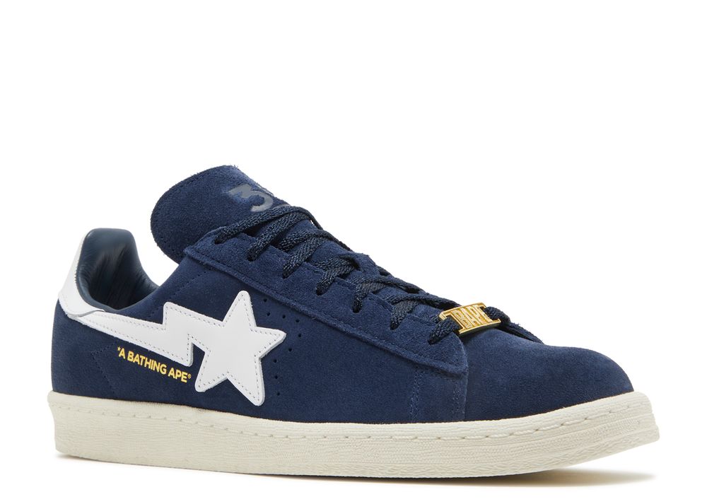 BAPE X Campus 80s '30th Anniversary Navy' - Adidas - ID4770 ...