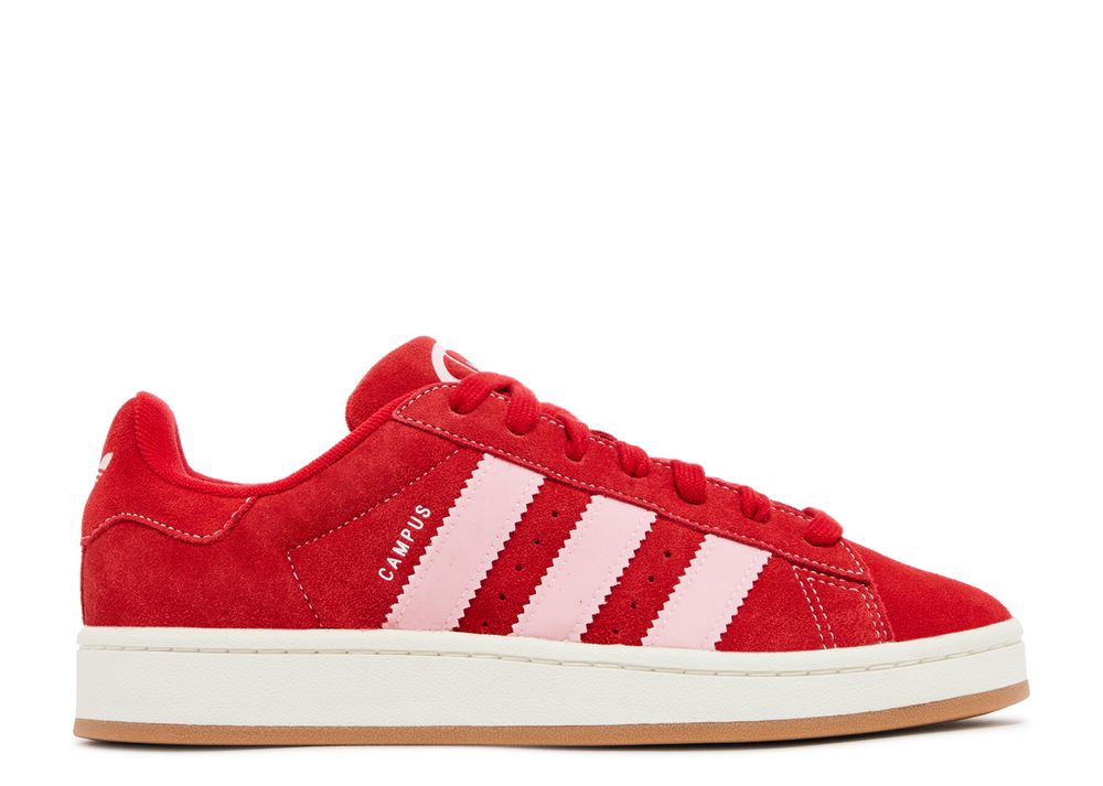 Campus 00s 'Scarlet Pink Gum' - Adidas - H03477 - better scarlet/clear ...