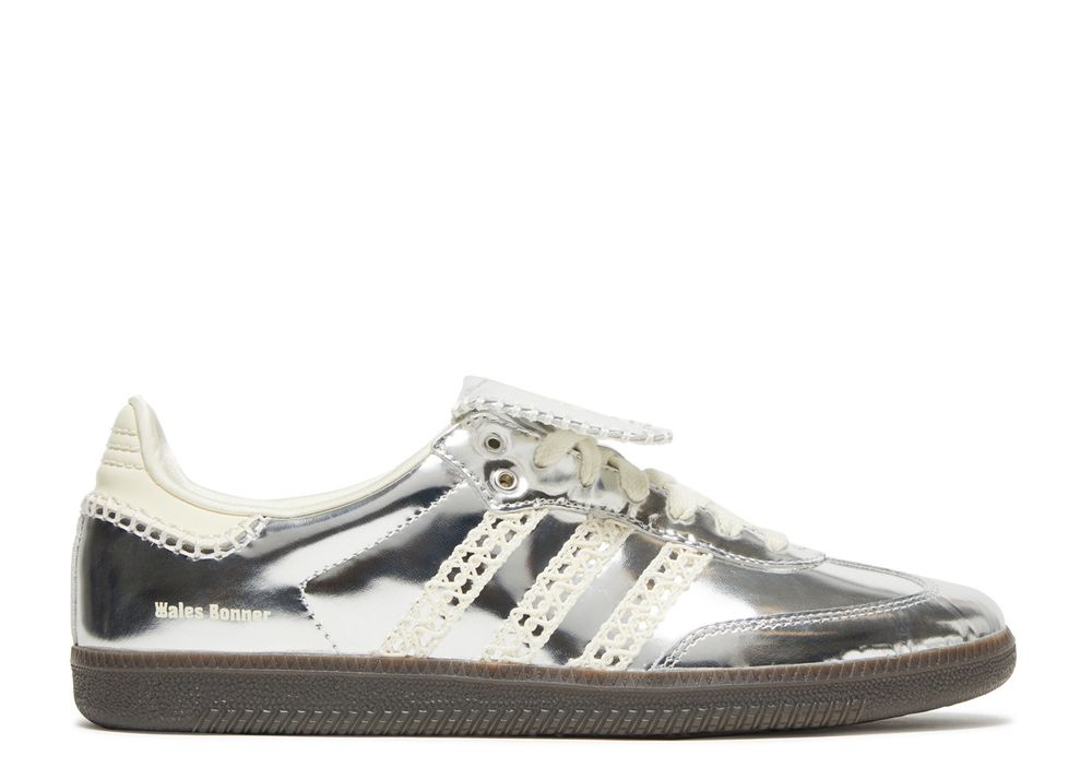 Wales Bonner X Samba 'Silver Metallic' Adidas IG8181 silver metallic/cream white/grey one Wales Bonner X Samba 'Silver Metallic' Adidas IG8181 silver metallic/cream white/grey one