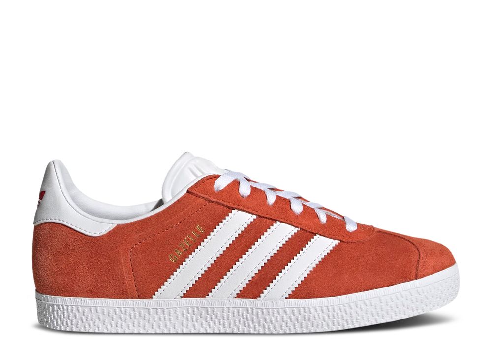 adidas gazelle red and white