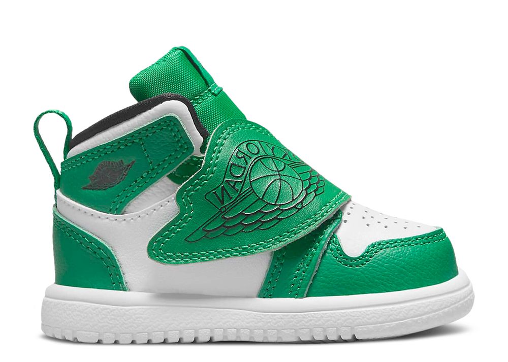 sky jordan 1 green