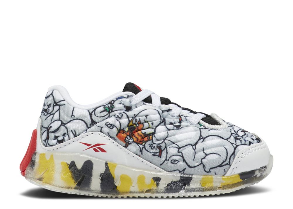 Ghostbusters X Zig Toddler 'Flames' Reebok H03291 white