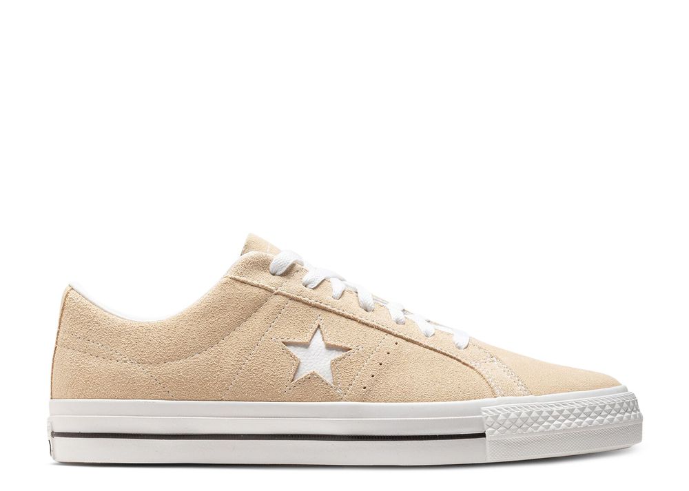 One Star Pro Vintage Suede Low 'Oat Milk' - Converse - A04155C - oat ...