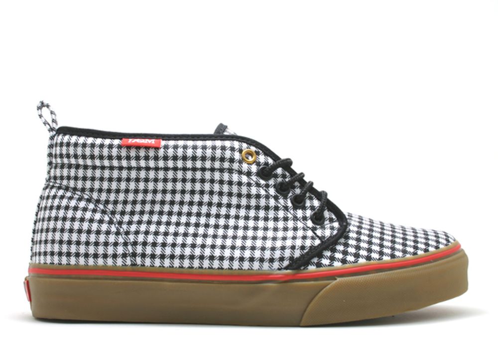 Chukka Boot 'Dqm' Vans 6414399 black/true white/fiery red