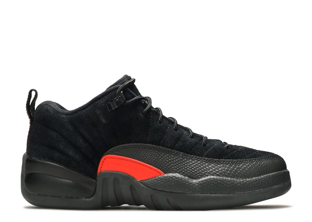 Air Jordan 12 Retro Low BG 'Black Max Orange' Air Jordan 308305 003