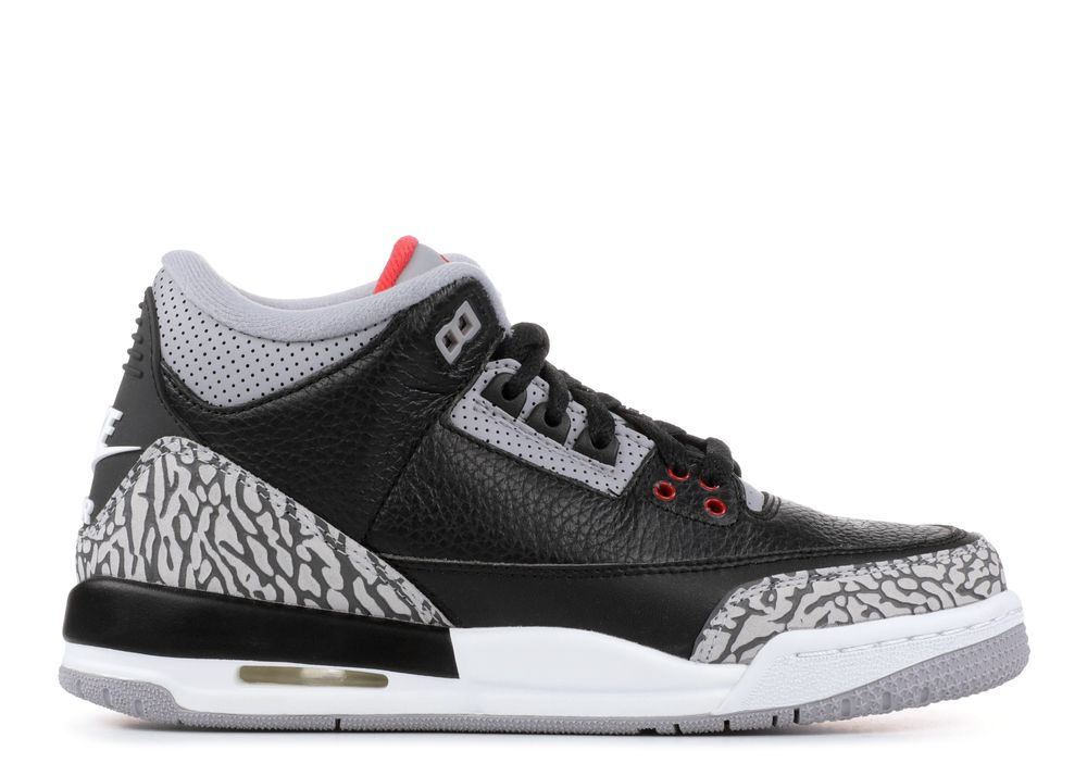 Air Jordan 3 Retro OG BG 'Black Cement' 2018 - Air Jordan - 854261 001 ...