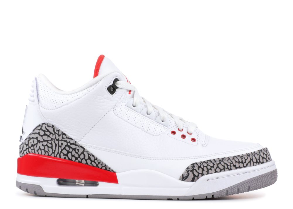 Air Jordan 3 Retro 'Hall Of Fame' - Air Jordan - 136064 116 - white ...