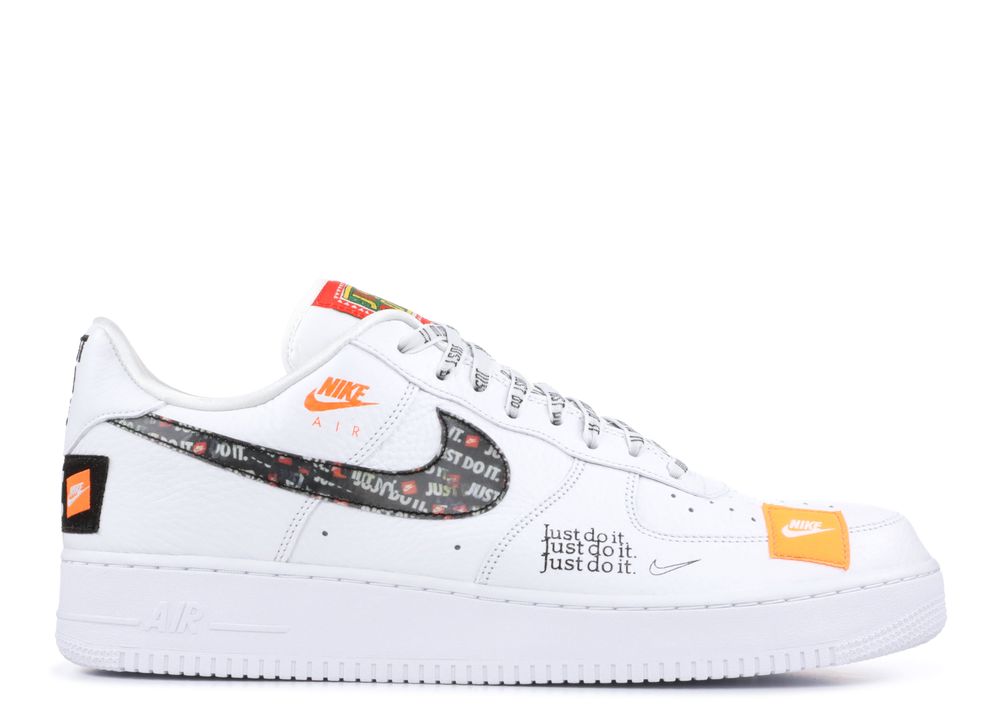 Air Force 1 Low '07 PRM 'Just Do It' - Nike - AR7719 100 - white/white ...