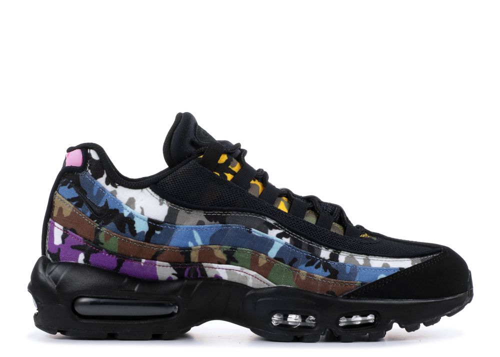 Air Max 95 'ERDL Party' - Nike - AR4473 001 - black/multi color ...