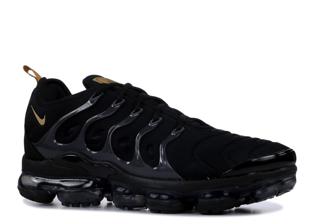 Air Vapormax Plus 'black Metallic Gold' - Nike - Bq5068 001 - Black 