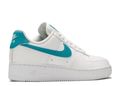 air force 1 07 white teal nebula metallic gold