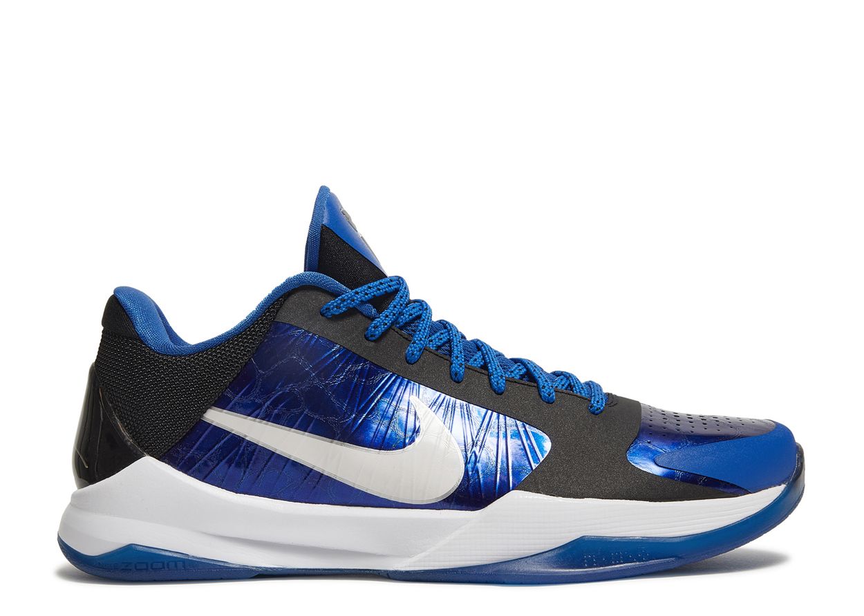 Zoom Kobe 5 'Duke' - Nike - 386429 411 - varsity royal/white-black ...