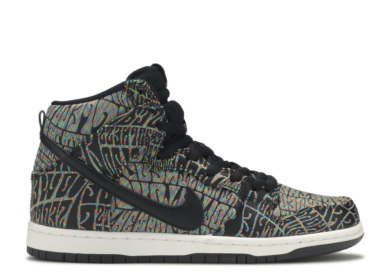 nike dunk high psychedelic