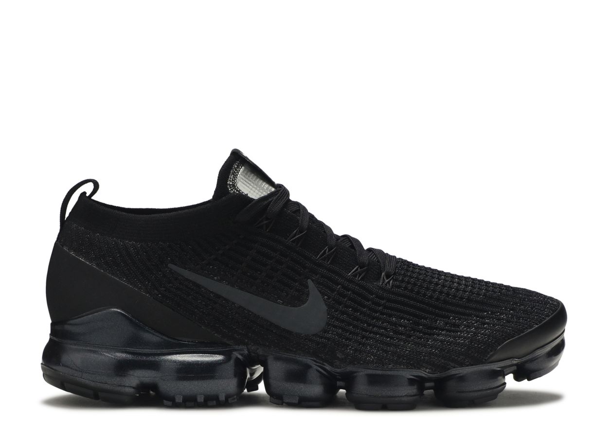 Air VaporMax Flyknit 3 'Triple Black' - Nike - AJ6900 004 - black | Flight Club