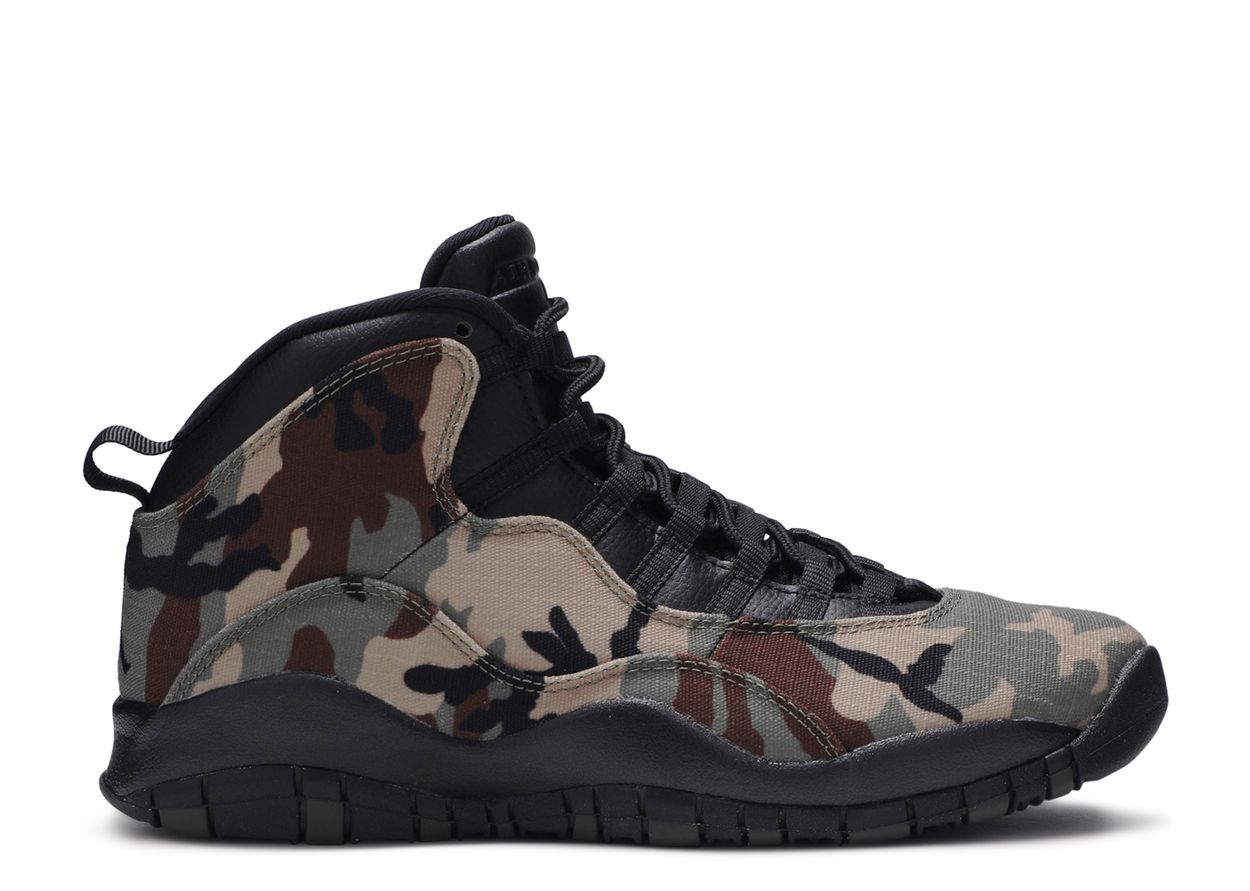 air jordan 10 camo