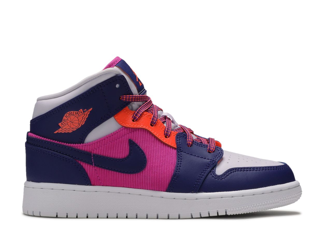 

GS Fire Pink, Разноцветный, Air Jordan 1 Mid