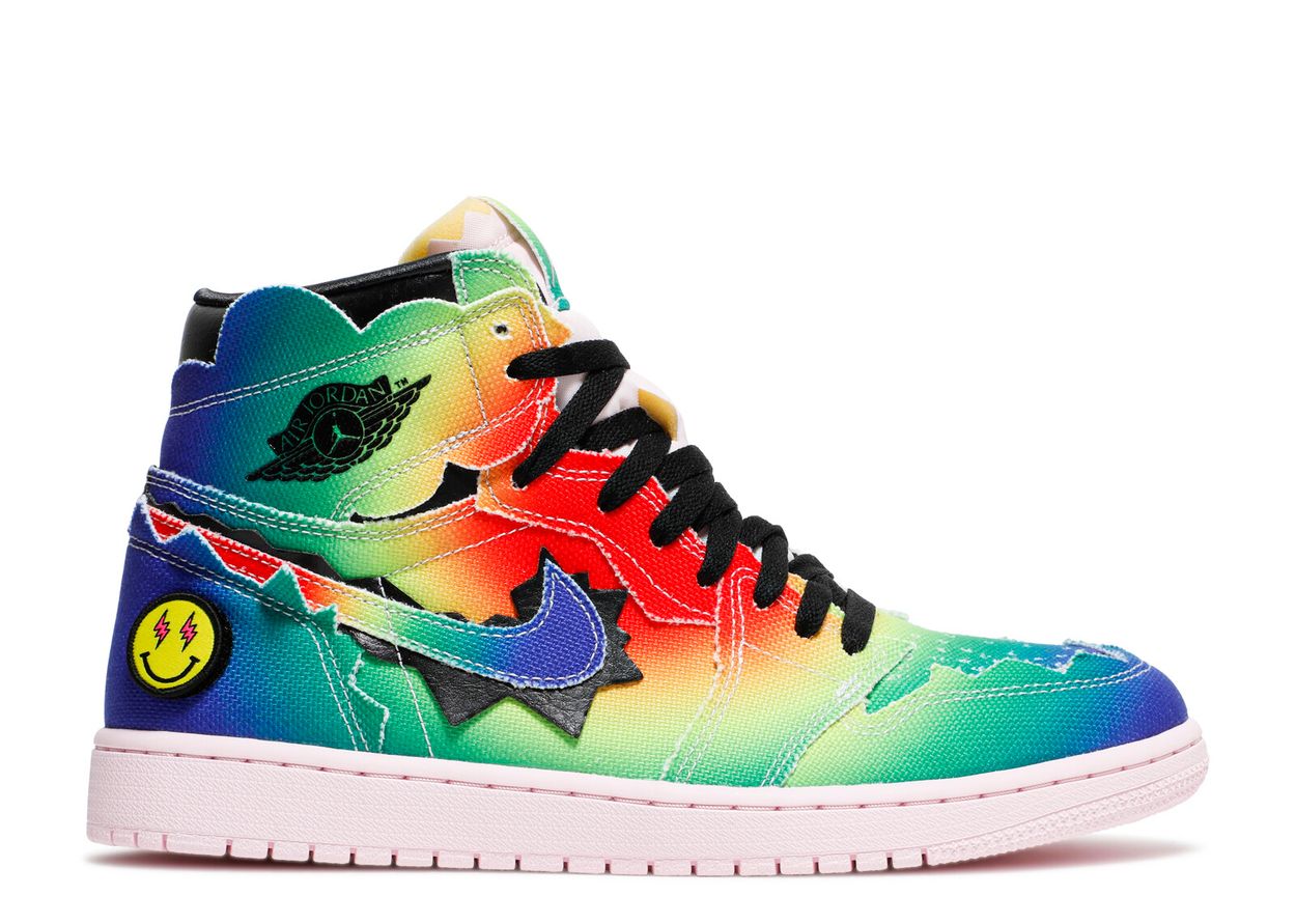 J. Balvin X Air Jordan 1 Retro OG High 'Colores Y Vibras' - Air Jordan ...