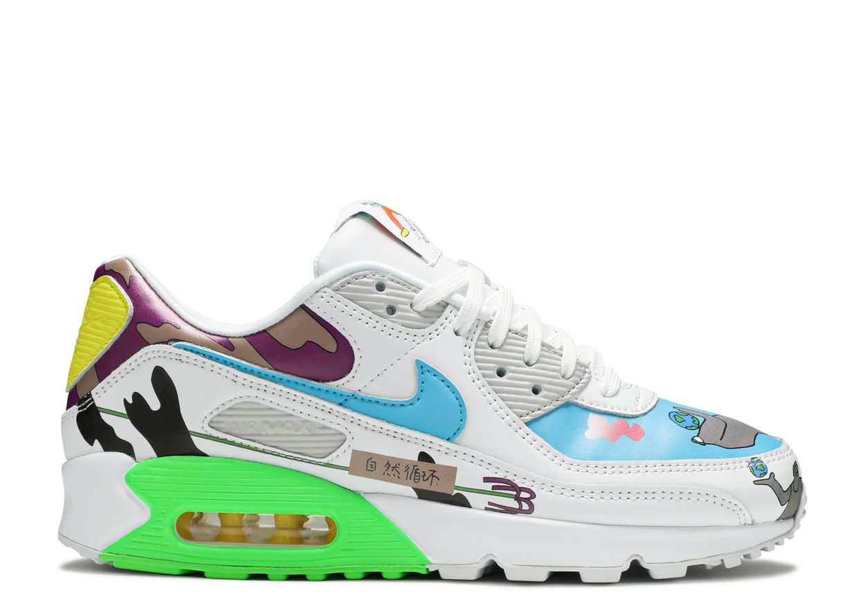 nike air max 90 flyleather ruohan wang