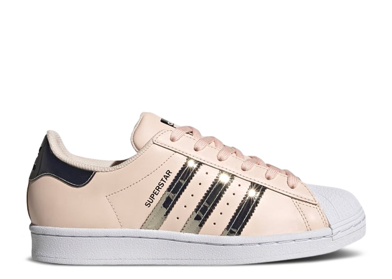 Wmns Superstar 'Metallic 3 Stripes Pink Tint' - Adidas ...