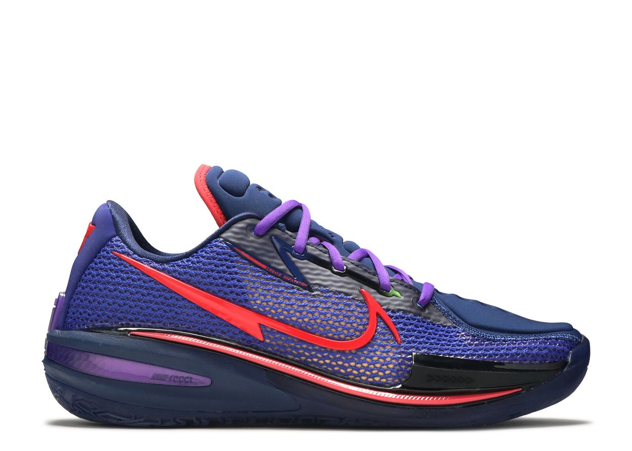 Air Zoom GT Cut 'Blue Void Siren Red' - Nike - CZ0175 400 - blue void ...