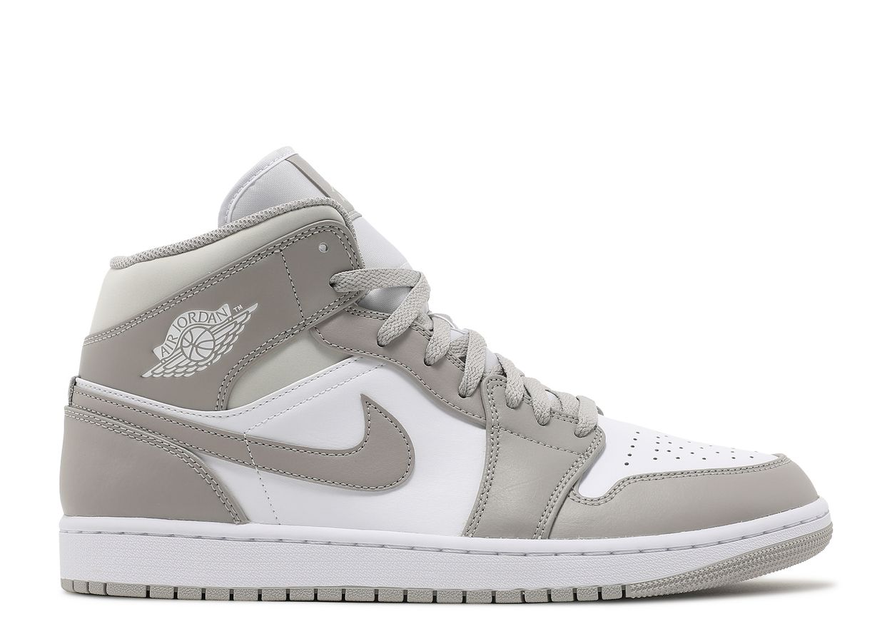 

College Grey, Серый, Air Jordan 1 Mid