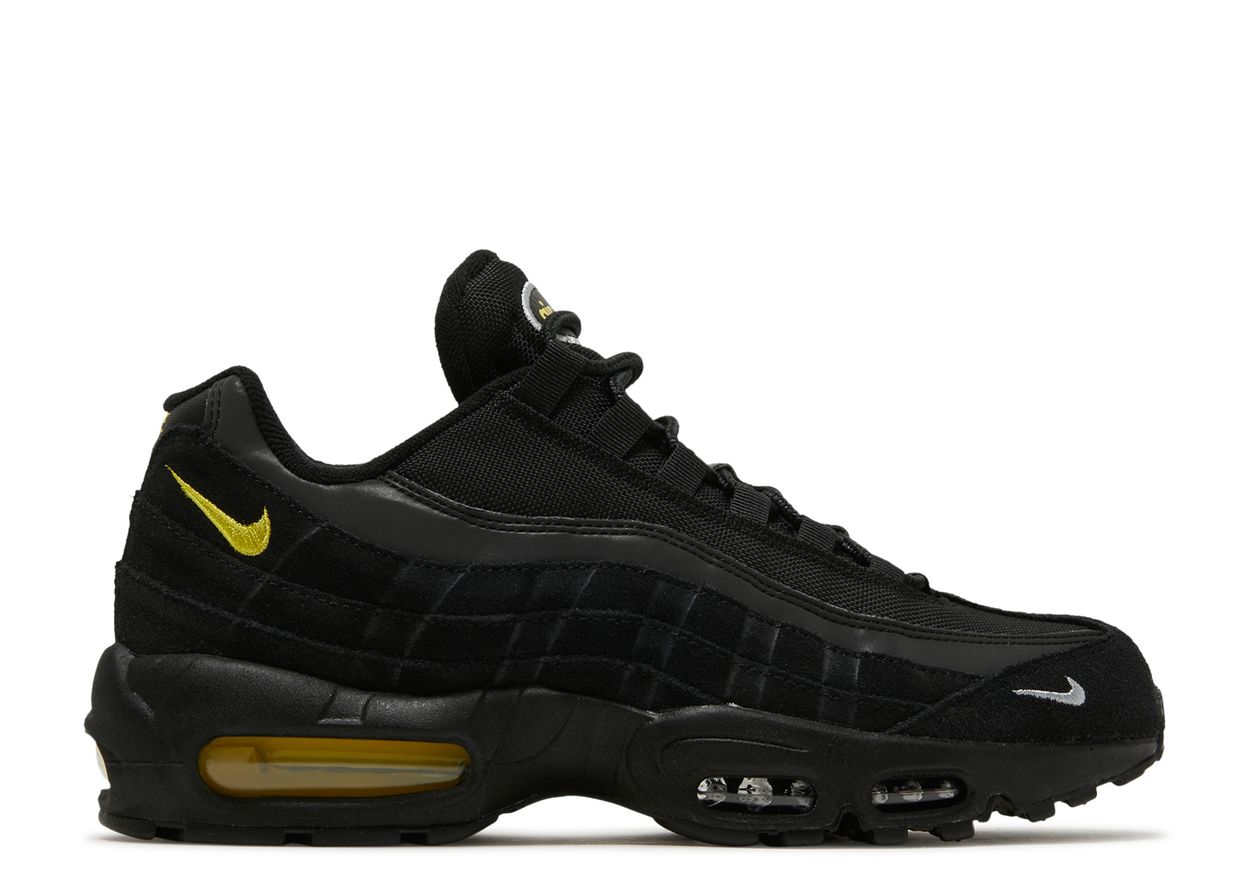 Air Max 95 'Black Yellow Strike' - Nike - DO6704 001 - black/metallic ...