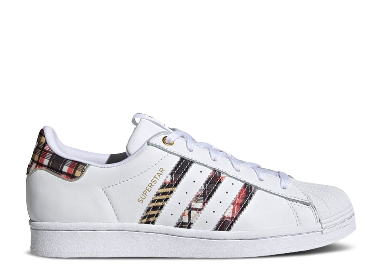 Her Studio London X Wmns Superstar 'Plaid' - Adidas - H04077 - cloud ...