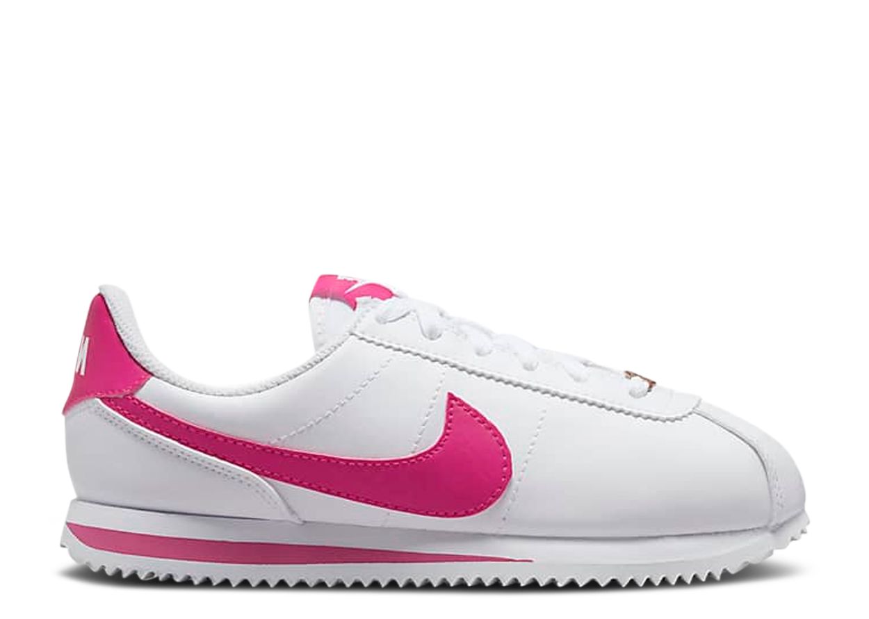 Cortez Basic Sl Gs White Pink Prime Nike 904764 109 Whitepink