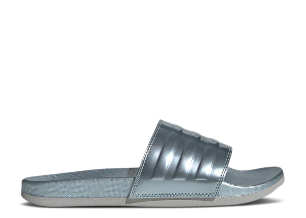 Wmns Adilette Comfort Slide 'Vision Metallic' - Adidas - GV9740 - vision metallic/vision 