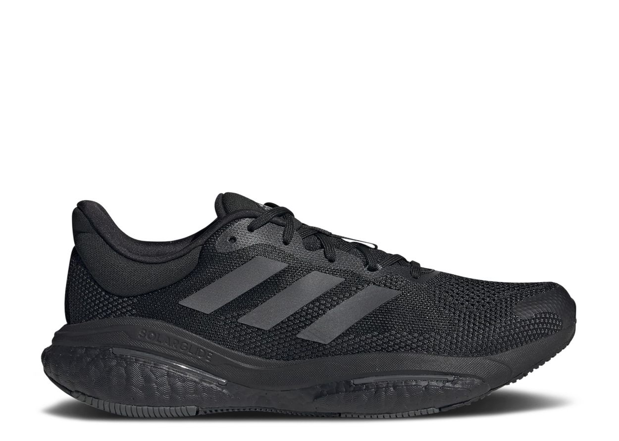 SolarGlide 5 'Black Carbon' - Adidas - GX5468 - core black/grey six ...