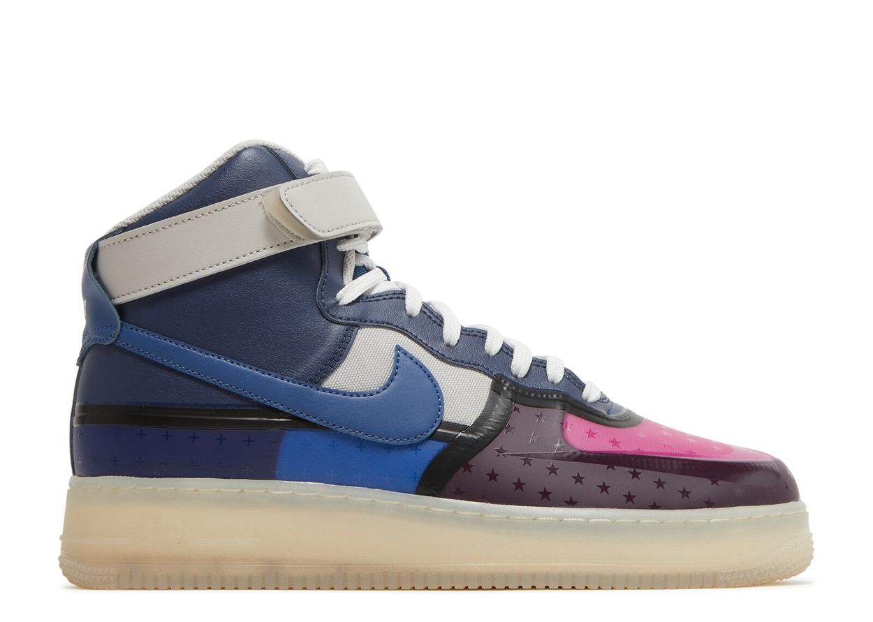 Air Force 1 High '07 'Thunder Blue Pink Prime' - Nike - DV1015 437 - thunder blue/pink prime 