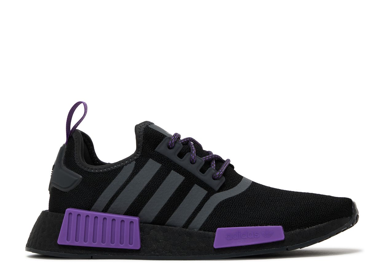 NMD_R1 J 'Black Grey Active Purple' - Adidas - GX5694 - core black/grey ...