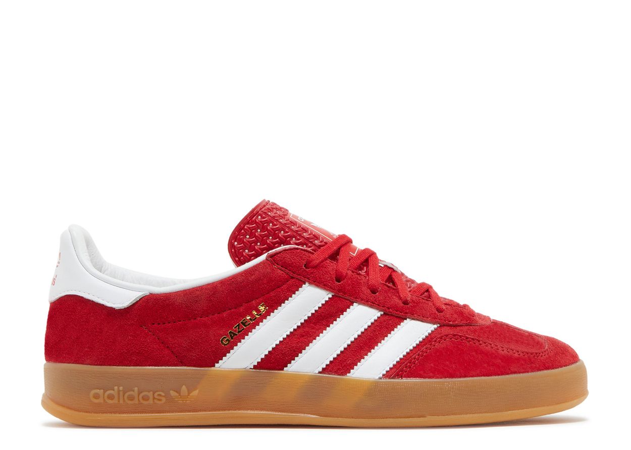 Gazelle Indoor 'Scarlet Gum' - Adidas - H06261 - scarlet/cloud white ...