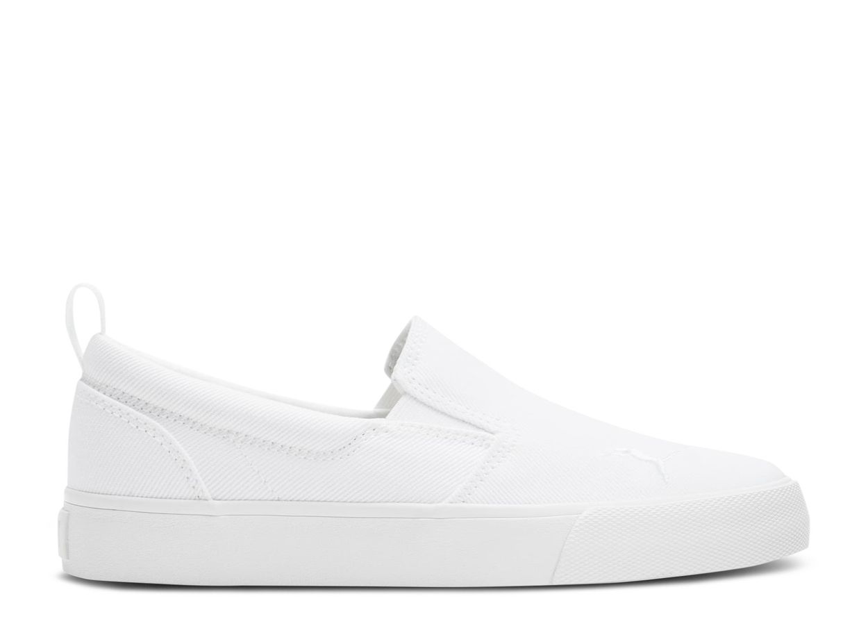 Bari Slip On Jr 'White Silver' - Puma - 387432 01 - white/silver ...