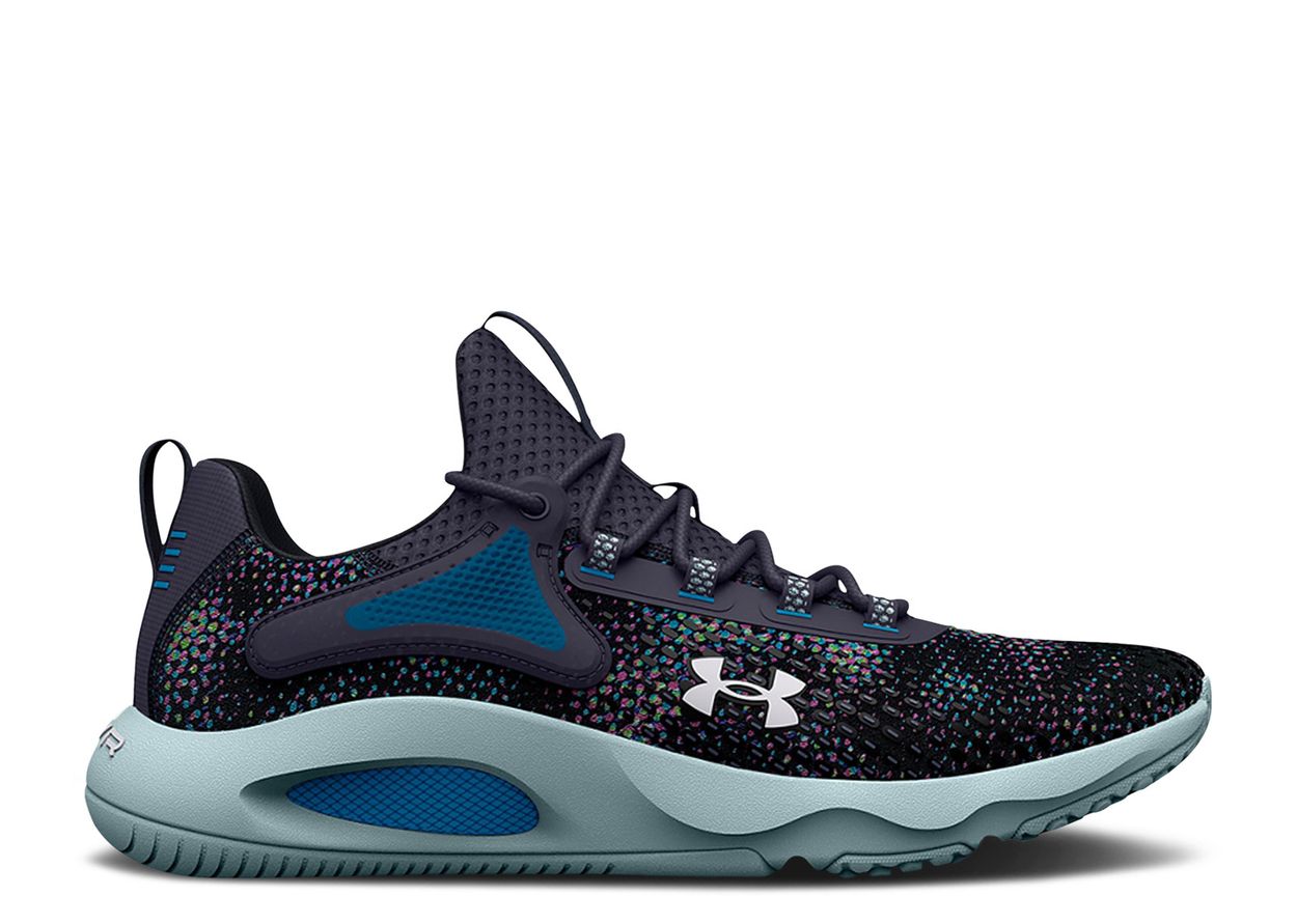 HOVR Rise 4 Amp 'Tempered Steel Fuse Teal' - Under Armour - 3025566 500 ...