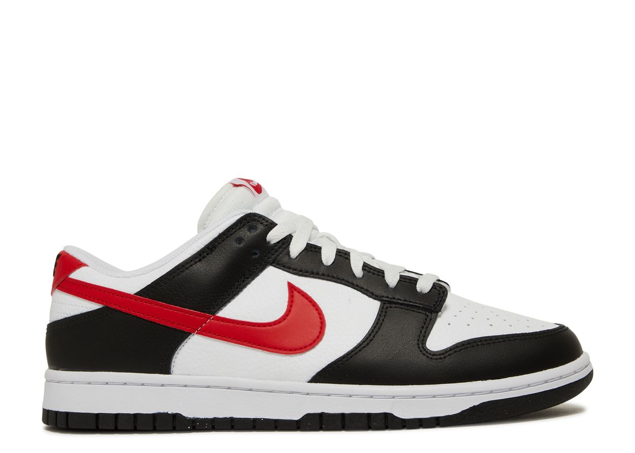 dunk low black white retail